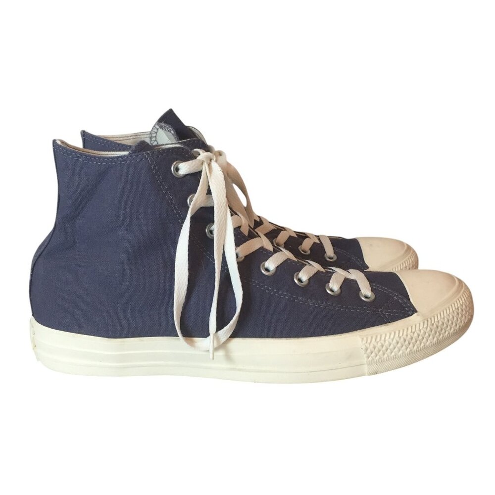 Converse Chuck Taylor All Star Mens 12 High Top Navy Blue Sneakers